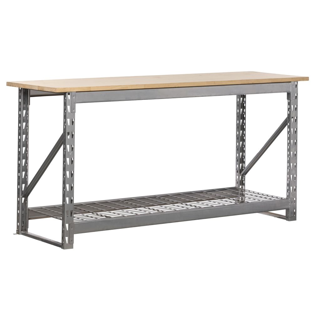 Heavy Duty Bench With Timber Top