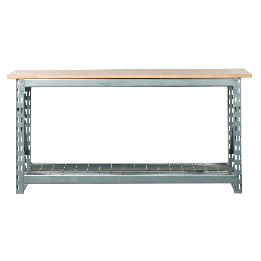 Heavy Duty Bench With Timber Top