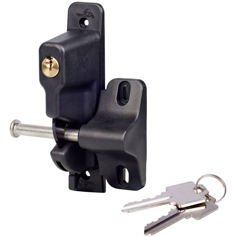 Trio Guardian Latch Gate Gravity Polymer