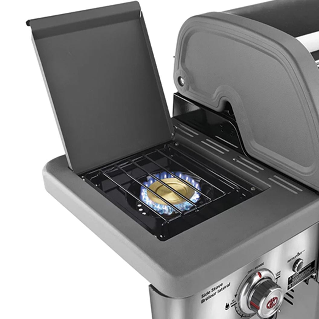 Coleman Revolution 4 Burner BBQ With Side Burner - Charcoal Glimmer