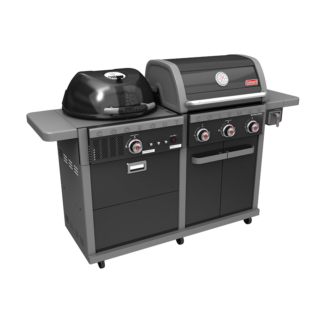 Coleman Revolution Dual Fuel BBQ - Shadow Gloss