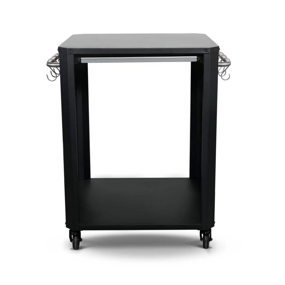 Cozze Stainless Steel Outdoor Table With Shelf
