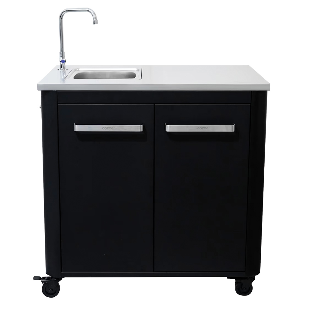Cozze Portable Outdoor Table With Sink 900mm