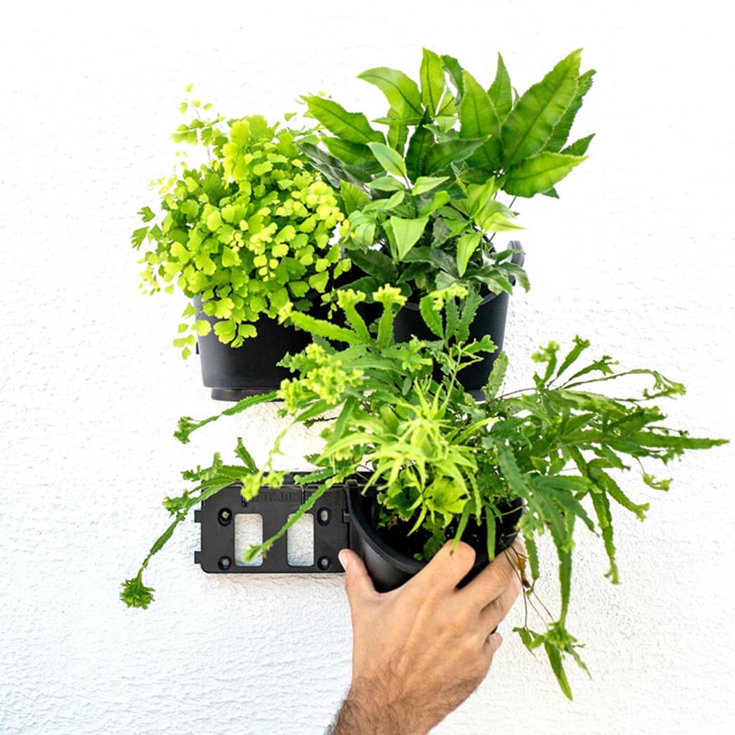 GreenWall Connect-a-Pot Modular Kit with Wall Brackets