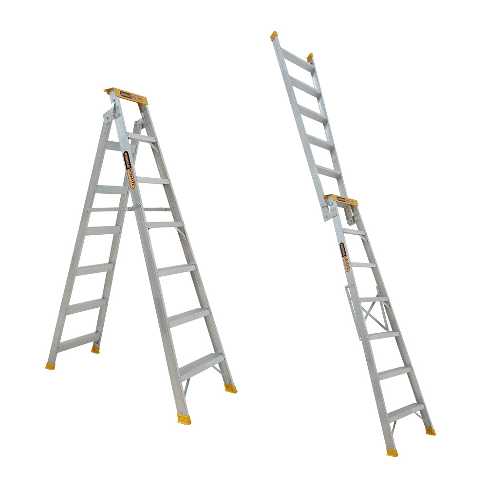 Gorilla 7 Step Pro-Lite® Aluminium Dual Purpose Ladder