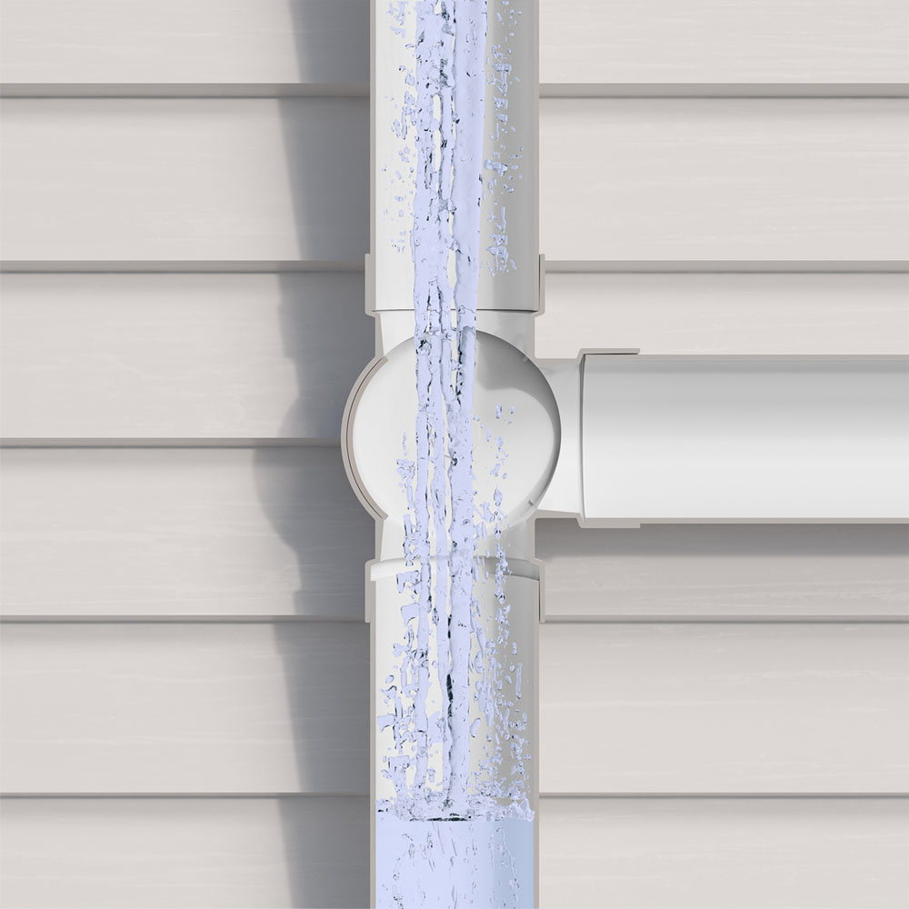 3-Way Water Diverter 90mm