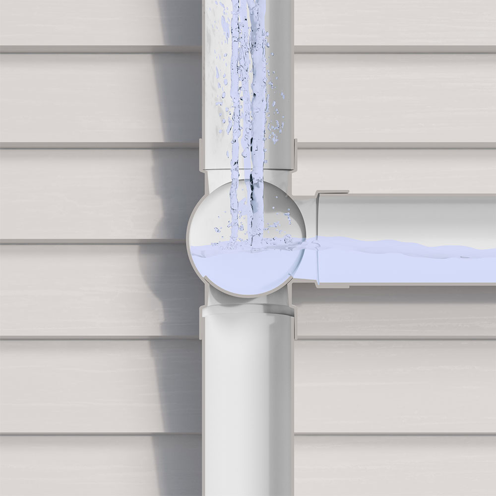 3-Way Water Diverter 90mm