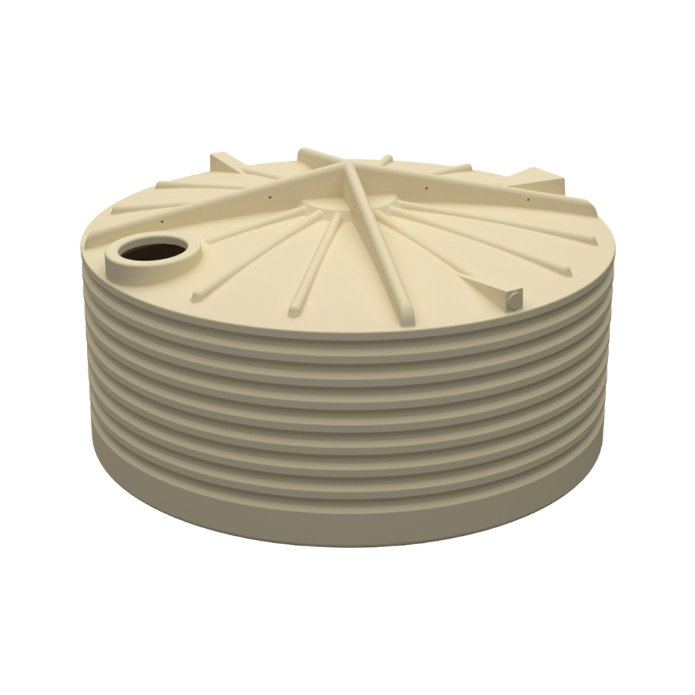 Squat Round Poly Tank 9546L Armour Grey