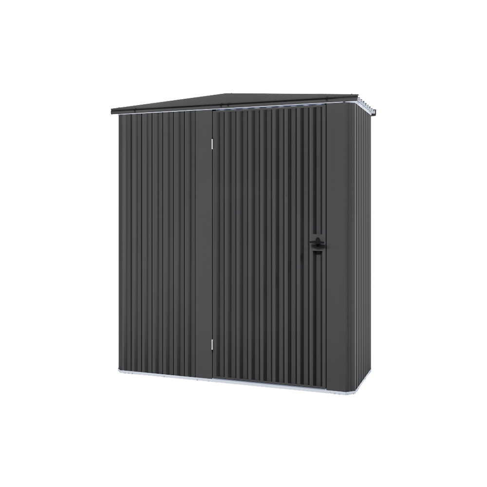 Handi-Mate Hinged Door Shed HM1 Gun Metal Grey