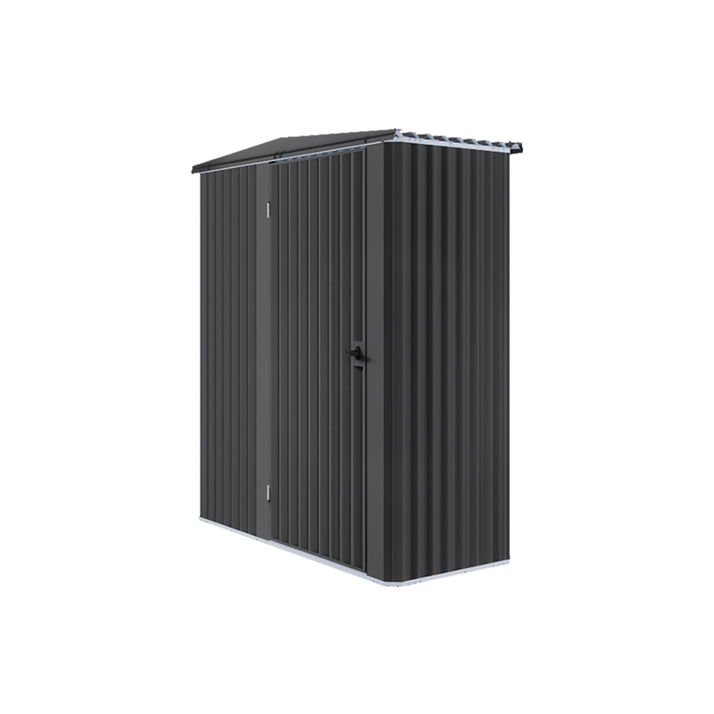 Handi-Mate Hinged Door Shed HM1 Gun Metal Grey