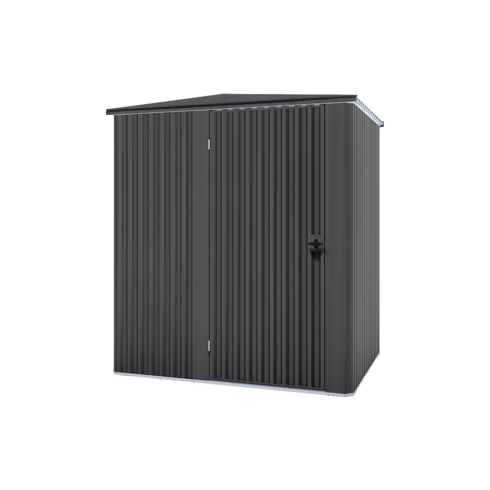 Handi-Mate Hinged Door Shed HM2 Gun Metal Grey