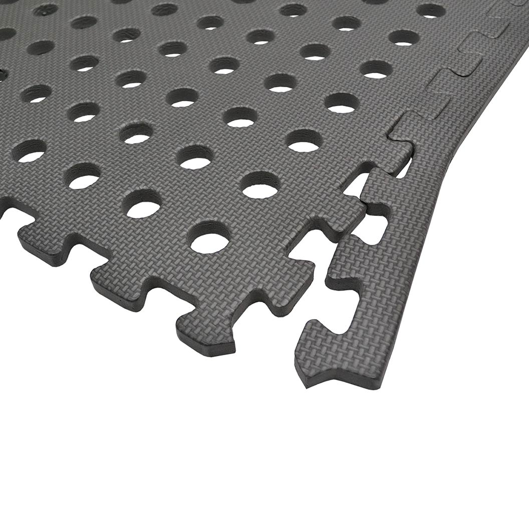 Interlocking Foam Mats with Holes 6pk