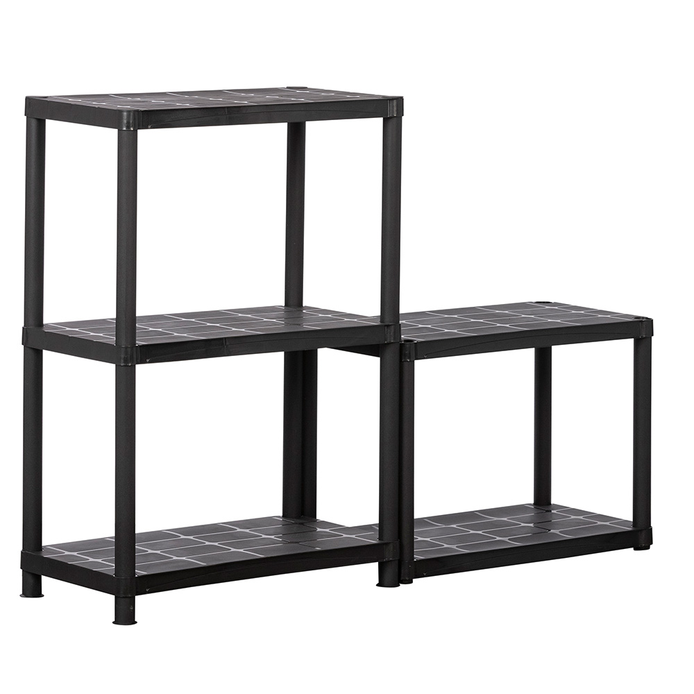 5 Tier Plastic Shelving Unit Large